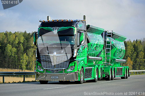 Image of Show Truck Highway Hero on the Road