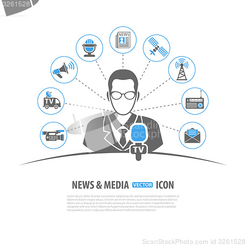 Image of Media and News Concept