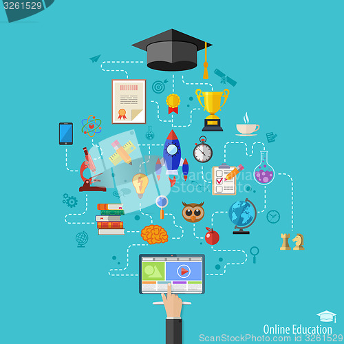 Image of Online Education Concept