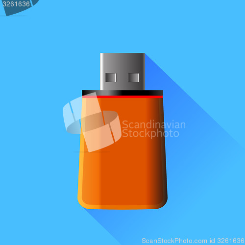 Image of Orange  Memory Stick