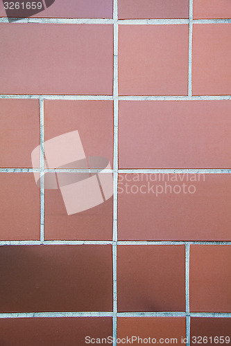 Image of Orange tile patern