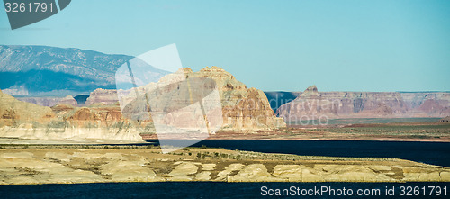 Image of scenery near lake powell arizona