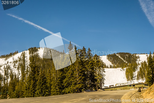 Image of colorado rocky mountains near monarch pass