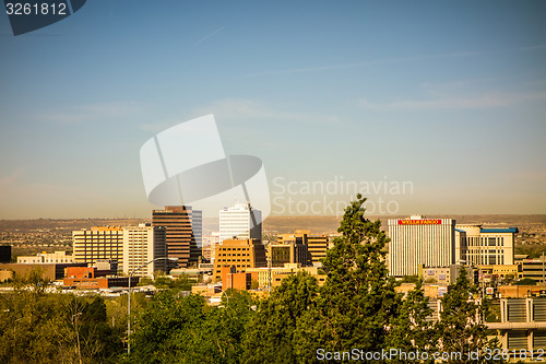 Image of albuquerque new mexico skyline of downtown