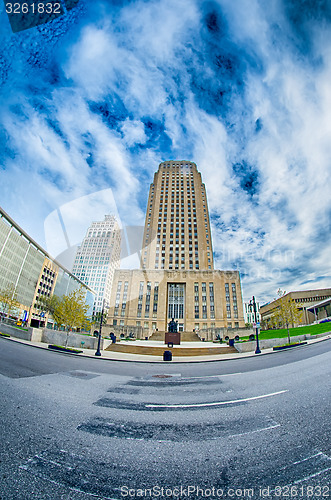 Image of Kansas City skyline at sunrise