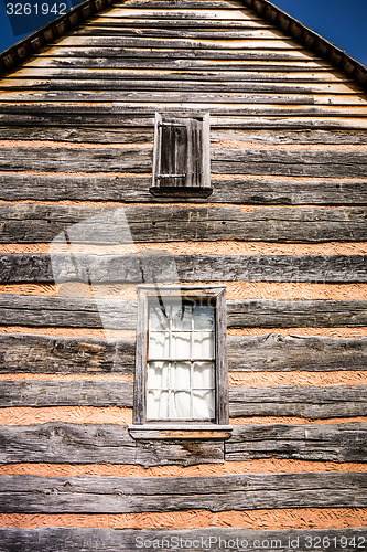 Image of preserved histric wood house