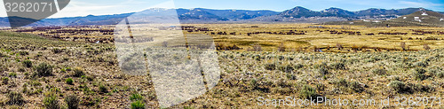 Image of colorado rocky mountains foothills