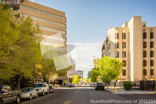 Image of albuquerque new mexico skyline of downtown