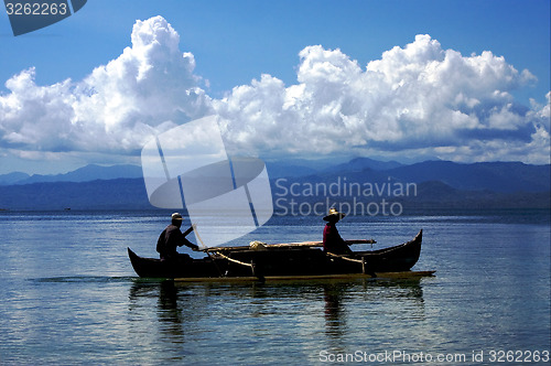 Image of fishing in madagascar sea