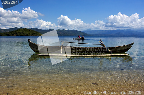 Image of boats in madagascar land