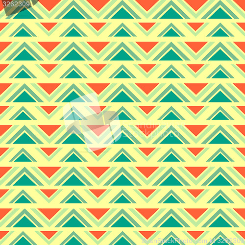 Image of Seamless geometric ethnic pattern