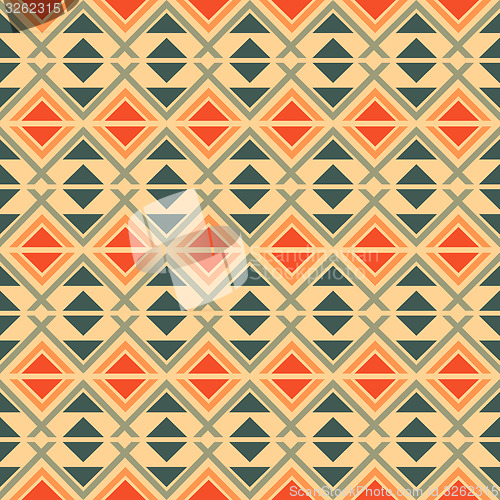 Image of Seamless geometric ethnic pattern