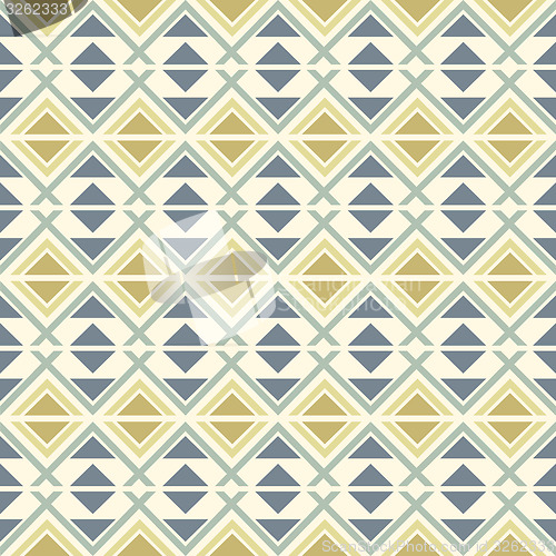 Image of Seamless geometric ethnic pattern