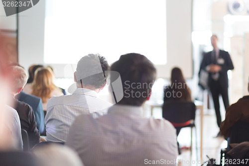 Image of Audience in the lecture hall.