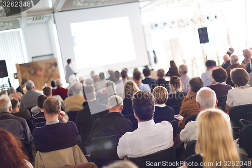 Image of Audience in the lecture hall.