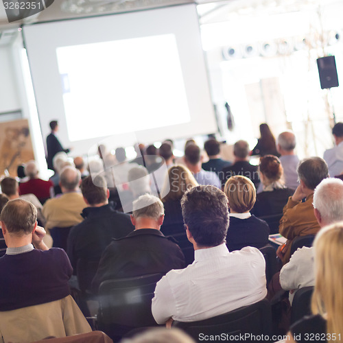 Image of Audience in the lecture hall.