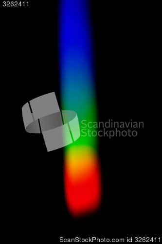 Image of Colorful spectrum of solar light