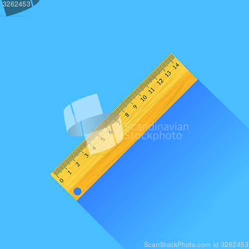 Image of Wooden Ruler