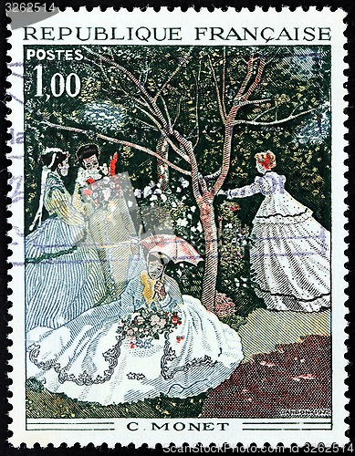 Image of Claude Monet Stamp