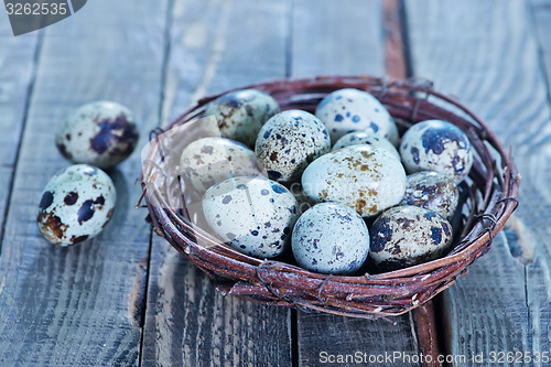 Image of quail eggs