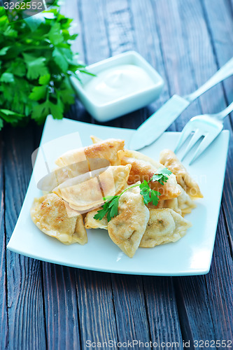 Image of fried dumplings