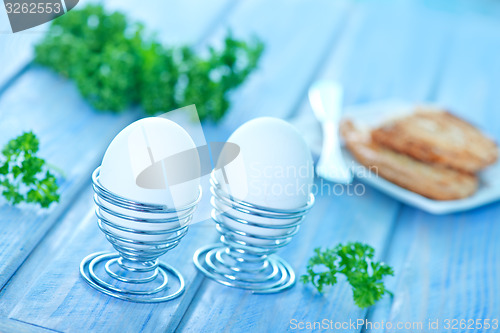 Image of boiled eggs