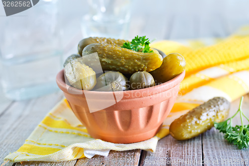 Image of pickled cucumber