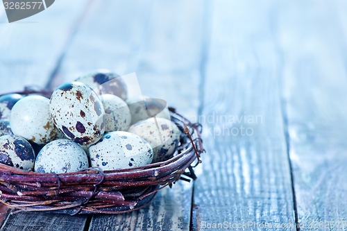 Image of quail eggs