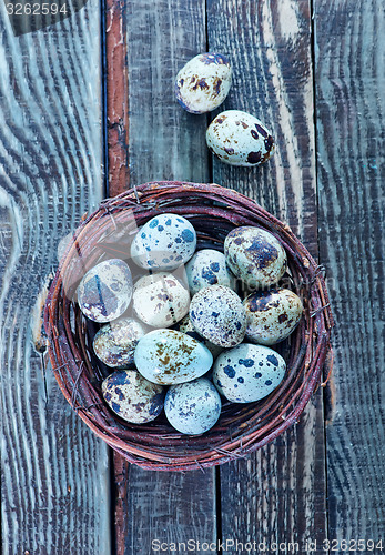 Image of quail eggs