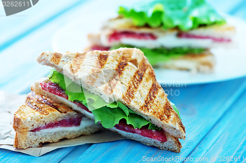 Image of sandwiches