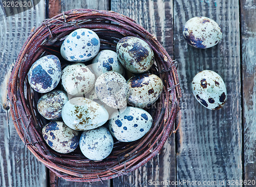 Image of quail eggs