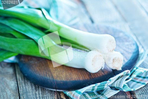 Image of fresh leek