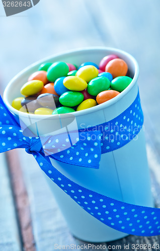 Image of color candy