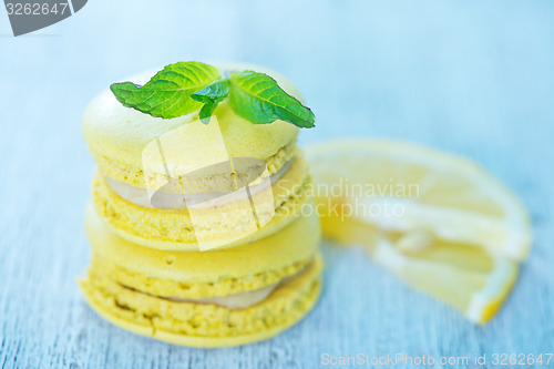 Image of lemon macaroons