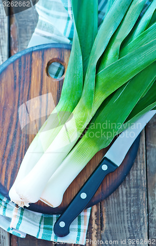 Image of fresh leek