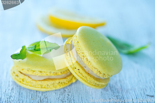 Image of lemon macaroons