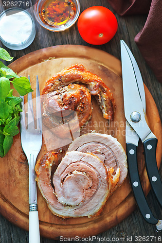 Image of baked meat 