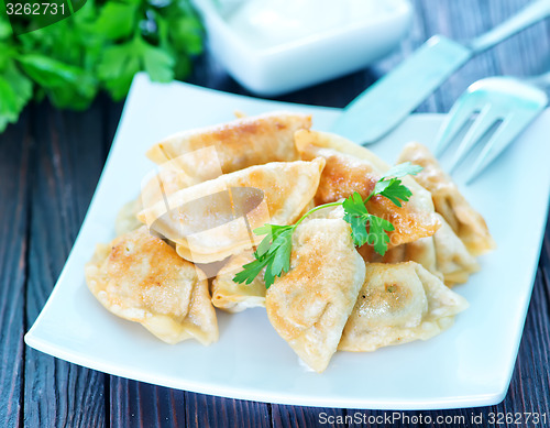 Image of fried dumplings