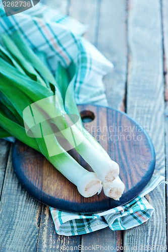 Image of fresh leek