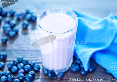 Image of blueberry yogurt