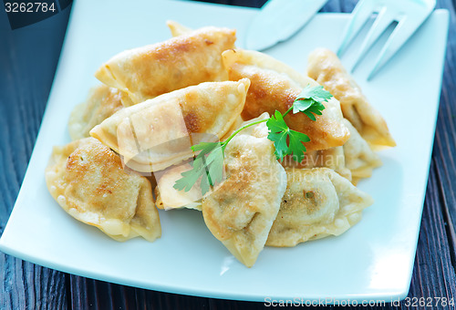 Image of fried dumplings