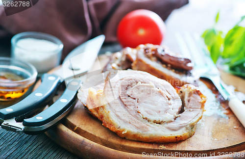 Image of baked meat 