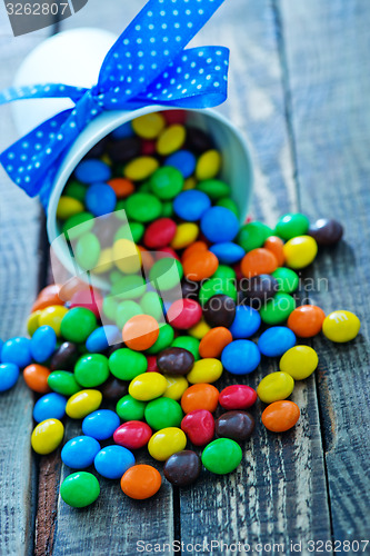 Image of color candy