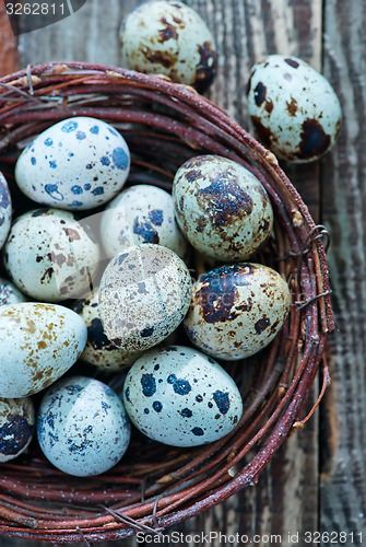 Image of quail eggs
