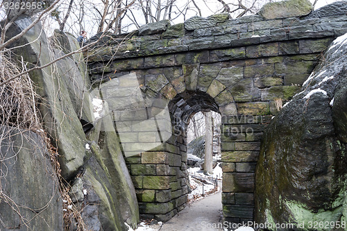 Image of Ramble Stone Arch by the rocks