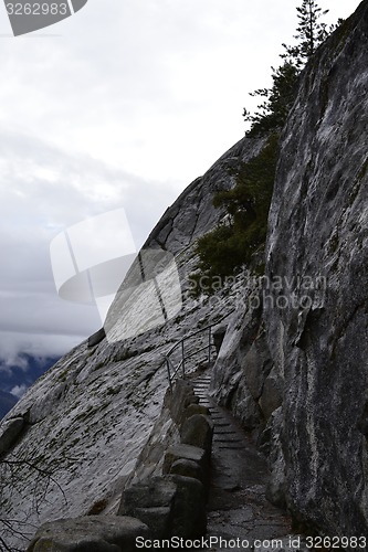 Image of Climbing the Moro Rock