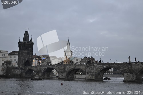 Image of From a boat in the Vltava