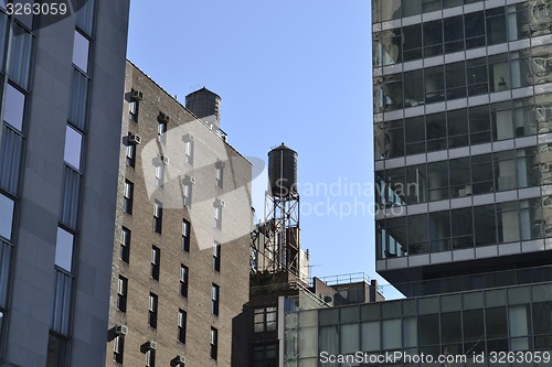 Image of hidden water towers