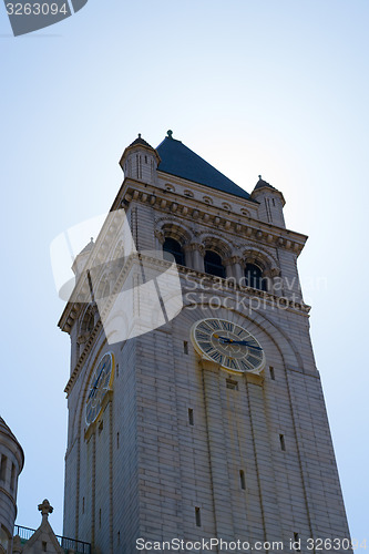 Image of Nancy Hanks Center clock tower