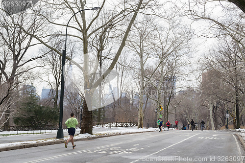 Image of Sport in Central Park